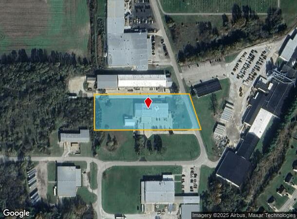  106 Industrial Park Dr, Walkerton, IN Parcel Map