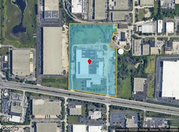  245 E North Ave, Carol Stream, IL Parcel Map