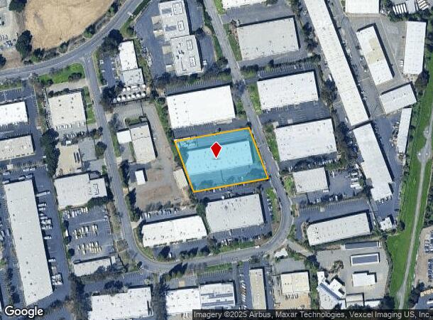  140 Mason Cir, Concord, CA Parcel Map