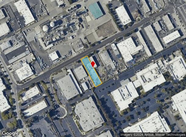  1500 Norman Ave, Santa Clara, CA Parcel Map