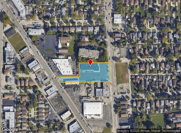 7420 N Waukegan Rd, Niles, IL Parcel Map