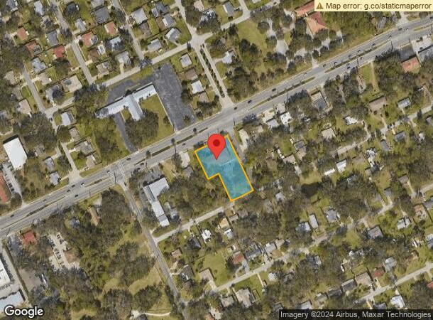  801 Beville Rd, South Daytona, FL Parcel Map