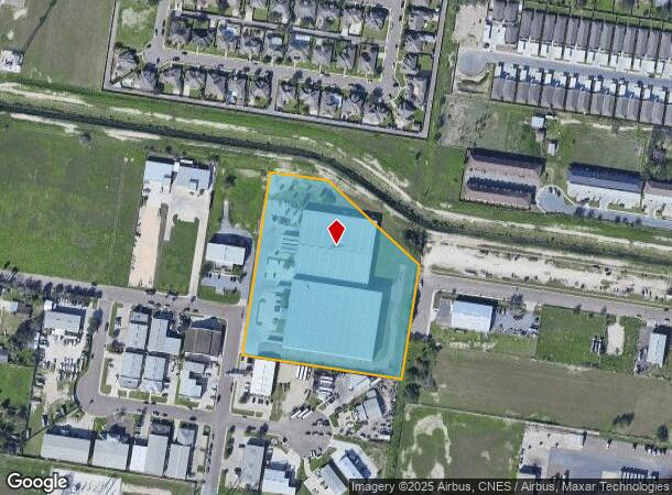  1300 Sharm Dr, Pharr, TX Parcel Map