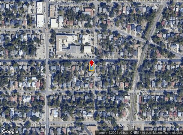  1223 Aganier Ave, San Antonio, TX Parcel Map