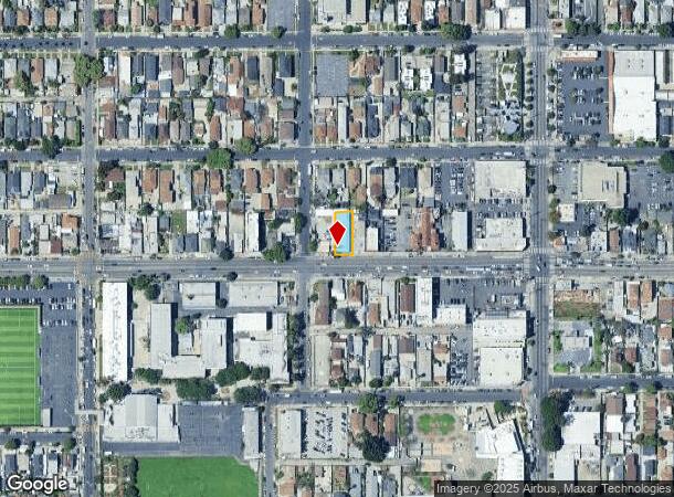  981 E Vernon Ave, Los Angeles, CA Parcel Map