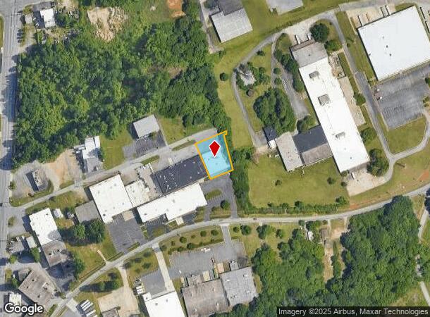  105 Lane Ave, High Point, NC Parcel Map