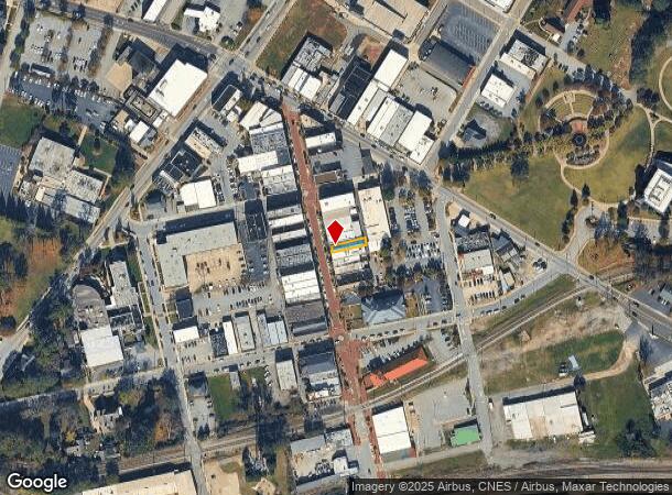  213 Trade St, Greer, SC Parcel Map