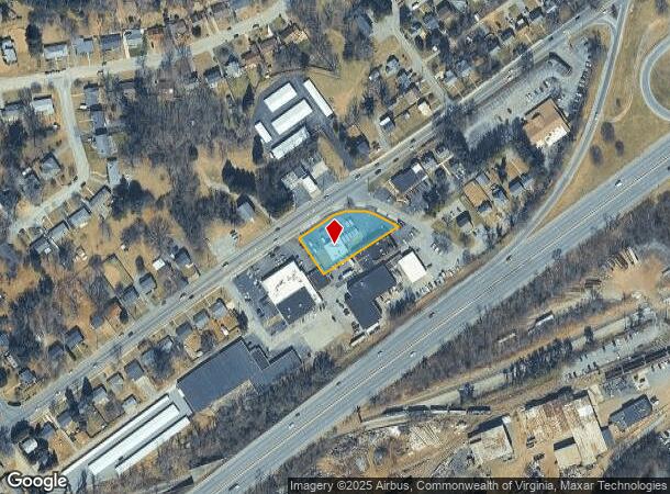  2702 Colonial Ave Sw, Roanoke, VA Parcel Map