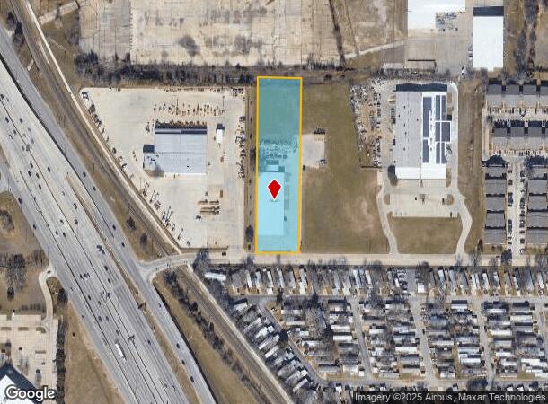  306 W Overly Dr, Lake Dallas, TX Parcel Map