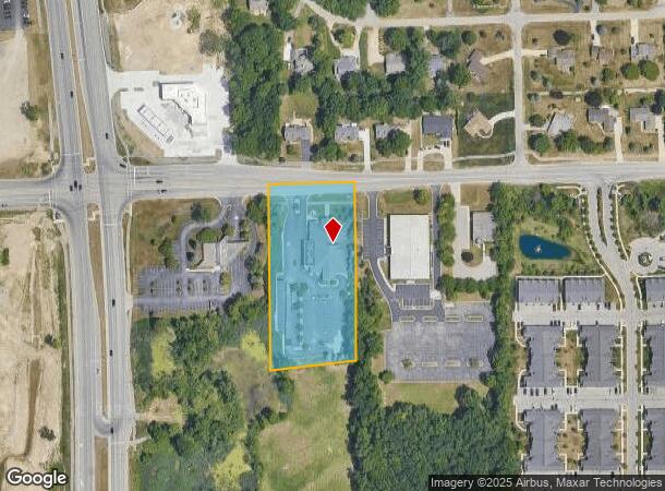  100 E Silverbell Rd, Lake Orion, MI Parcel Map