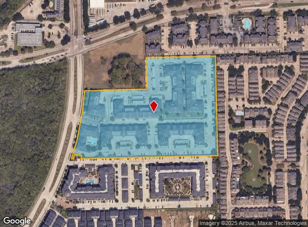  10201 Buffalo Speedway, Houston, TX Parcel Map