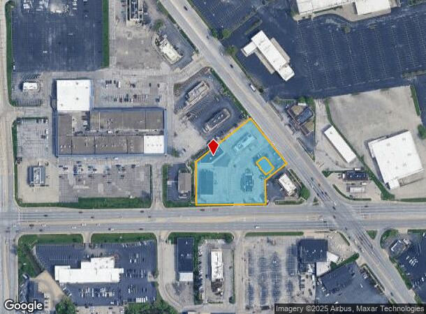  3810 Lafayette Rd, Indianapolis, IN Parcel Map