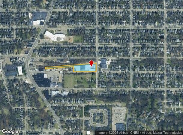  2006 Race St, Kalamazoo, MI Parcel Map