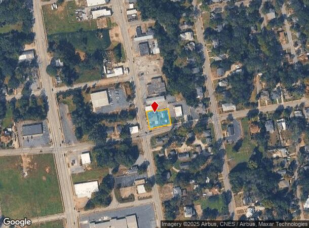 923 S Main St, Anderson, SC Parcel Map