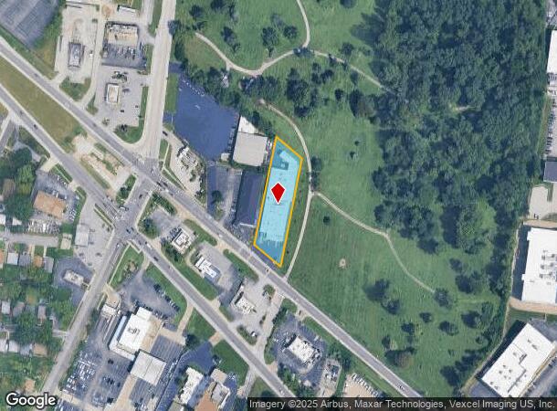 9641 Natural Bridge Rd, Saint Louis, MO Parcel Map