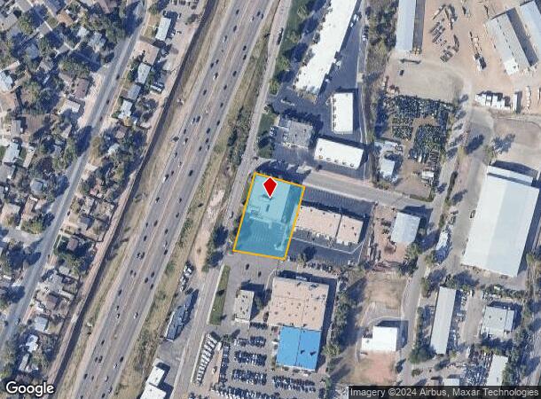  4065 Sinton Rd, Colorado Springs, CO Parcel Map