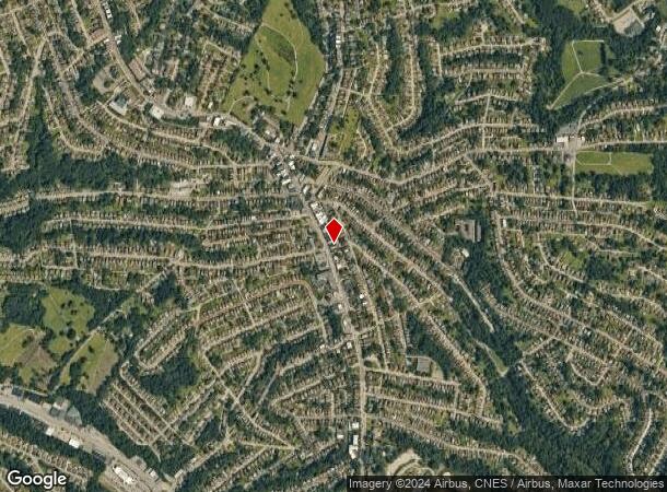  2827 Brownsville Rd, Pittsburgh, PA Parcel Map