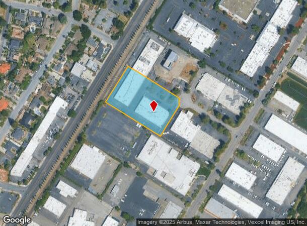 504 Vandell Way, Campbell, CA Parcel Map