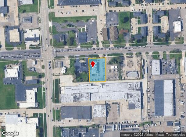  2100 E 14 Mile Rd, Warren, MI Parcel Map