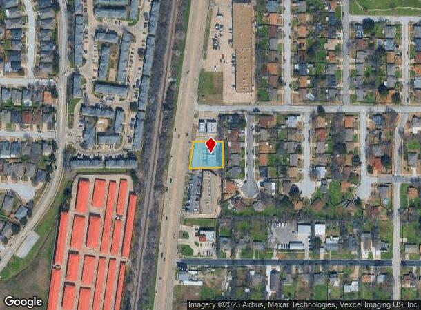 6424 Denton Hwy, Watauga, TX Parcel Map