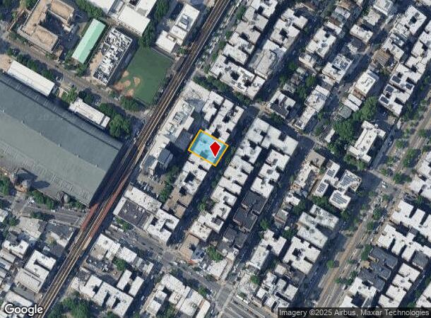  2719 Morris Ave, Bronx, NY Parcel Map