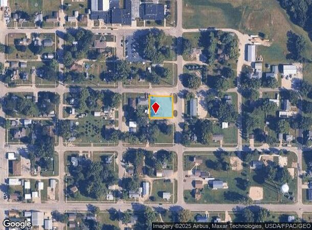 302 Broadway, New Hartford, IA Parcel Map