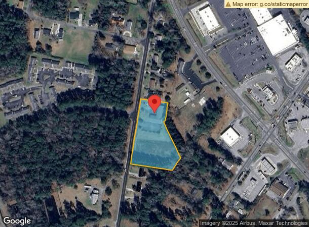  600 N Timberly Ln, Burgaw, NC Parcel Map