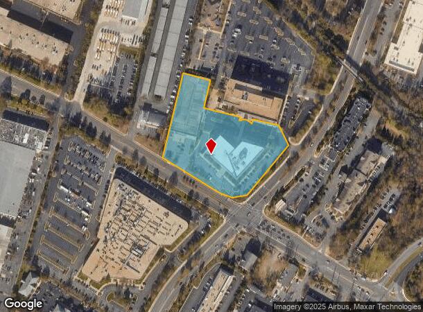 200 Spring St, Herndon, VA Parcel Map