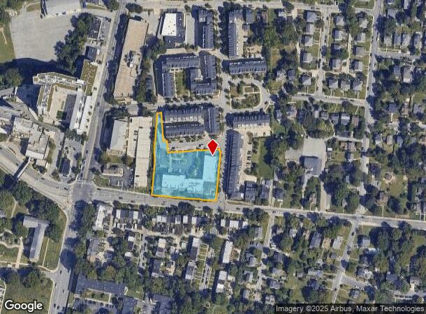 20 Burke Ave, Towson, MD Parcel Map
