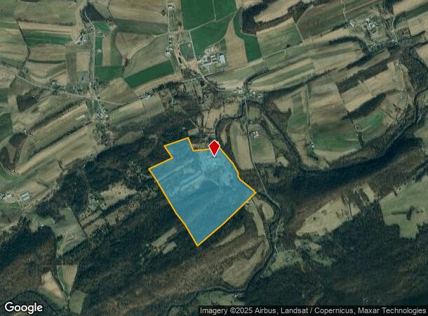 693 Paradise Stream Rd, Loysville, PA Parcel Map
