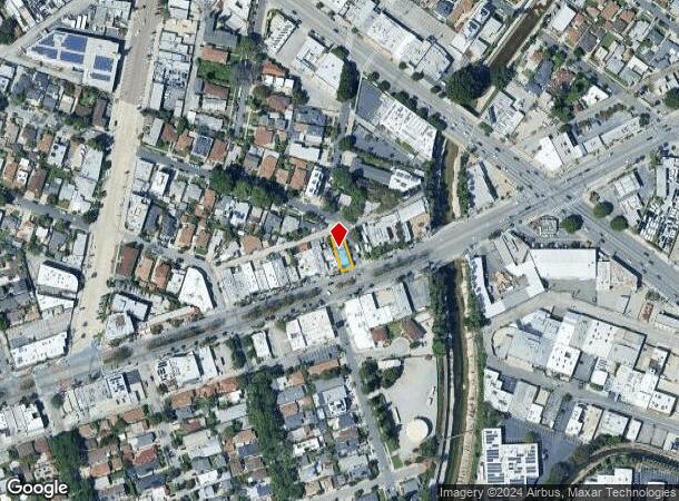  6001 Washington Blvd, Culver City, CA Parcel Map