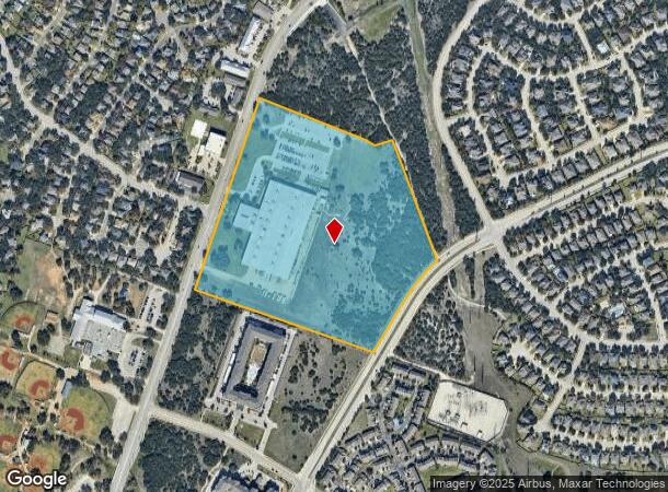  1200 Cypress Creek Rd, Cedar Park, TX Parcel Map