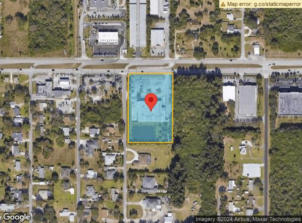  3555 W New Haven Ave, Melbourne, FL Parcel Map