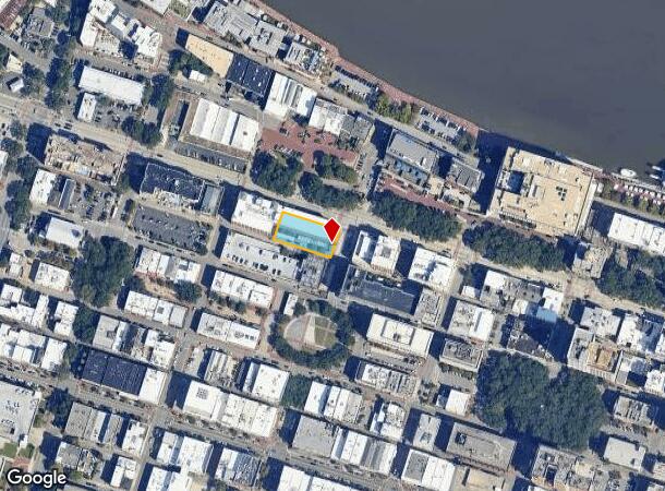 201 W Bay St, Savannah, GA Parcel Map