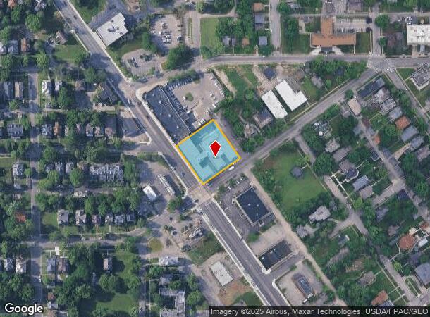  729 W Grand Ave, Dayton, OH Parcel Map