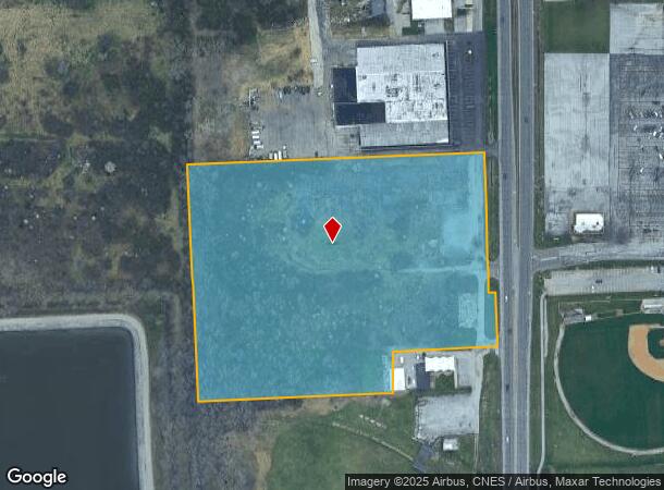 833 N Coliseum Blvd, Fort Wayne, IN Parcel Map