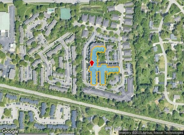 800 N Bell Trace Cir, Bloomington, IN Parcel Map