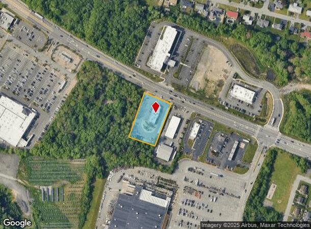  707 Grand Army Hwy, Somerset, MA Parcel Map