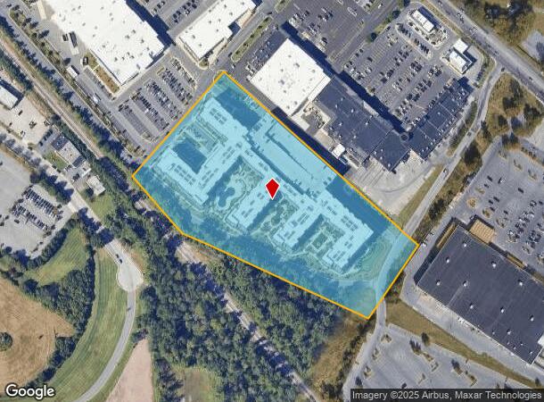 9830 Reisterstown Rd, Owings Mills, MD Parcel Map
