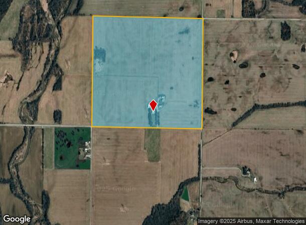  9498 Watt Rd, Centerville, IN Parcel Map