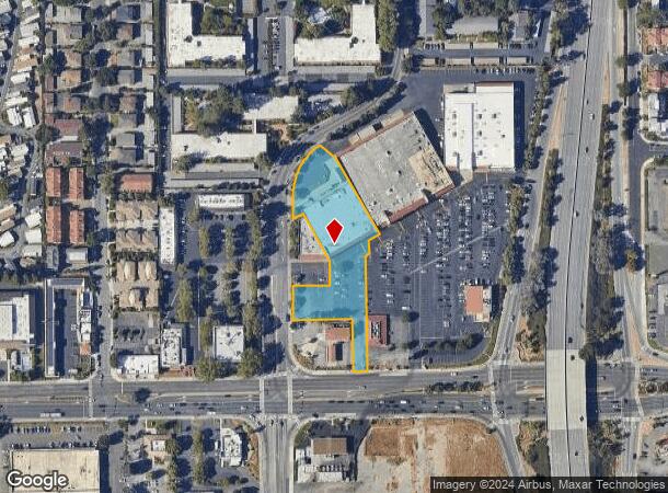  3735 El Camino Real, Santa Clara, CA Parcel Map