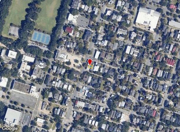 1018 Abercorn St, Savannah, GA Parcel Map