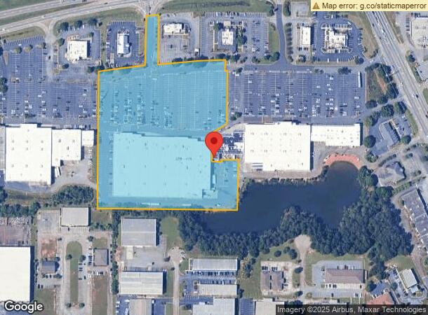  2929 Watson Blvd, Warner Robins, GA Parcel Map