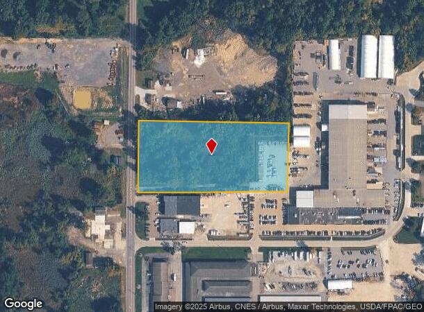  2947 Barber Rd, Barberton, OH Parcel Map