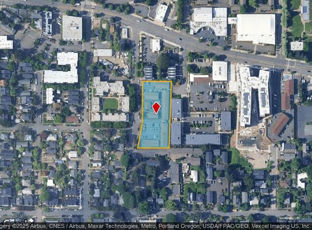  3602 Se 28Th Pl, Portland, OR Parcel Map