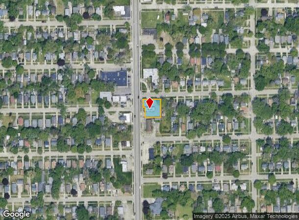 2809 Fenton Rd, Flint, MI Parcel Map
