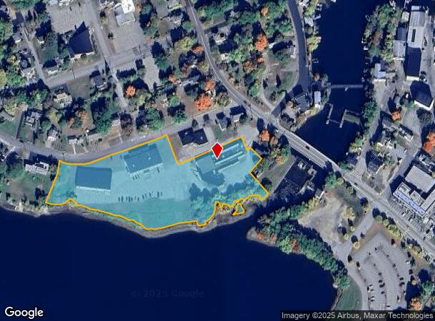42 Franklin St, Laconia, NH Parcel Map