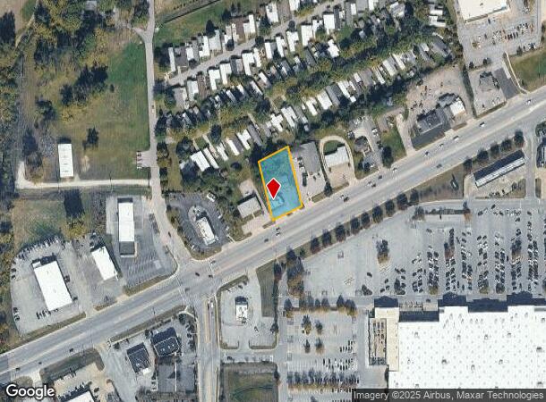  2316 E Main St, Plainfield, IN Parcel Map