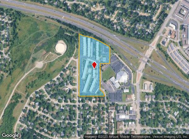  3310 Sw Eveningside Dr, Topeka, KS Parcel Map