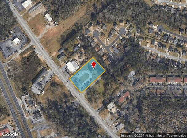  7828 N Main St, Jonesboro, GA Parcel Map